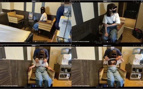 FC2-PPV-1842562 – [Complete amateur real video #40] Loli body x slender big breasts F cup!  – !  – While playing with an old man's dick, I actually compared it with "My boyfriend's is about this" w # NTR # First shooting